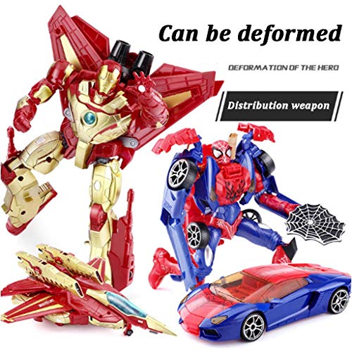 LIUCHANG Modelo del Coche Gente King Kong Modelo Deformación del Coche Gente Rey Kong Acción Figuras de Colección Exclusiva Modelo (Color: Dos) liuchang20