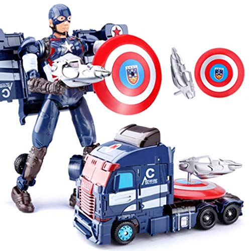 LIUCHANG Modelo del Coche Gente King Kong Modelo Deformación del Coche Gente Rey Kong Acción Figuras de Colección Exclusiva Modelo (Color: Dos) liuchang20