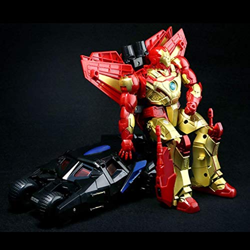 LIUCHANG Modelo del Coche Gente King Kong Modelo Deformación del Coche Gente Rey Kong Acción Figuras de Colección Exclusiva Modelo (Color: Dos) liuchang20