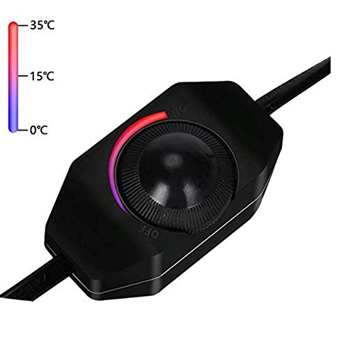 Liuer 2PCS Manta Termica Reptiles Ajustable Reptil Heat Mat con Control De Temperatura Reptiles-Estera de Calefacción para Reptiles,Tortugas,Serpientes,Lagarto,Gecko,Araña (7W)