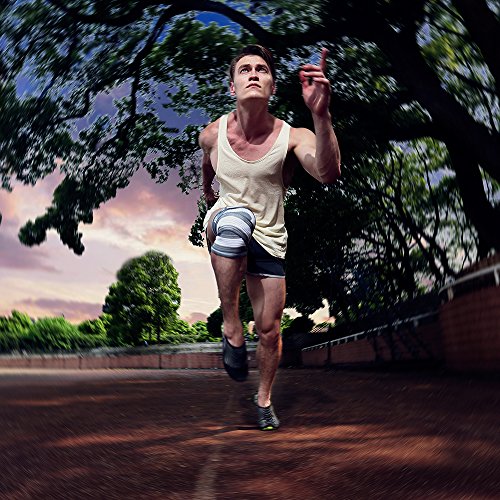 liveup Rodillera para deportes, con sujeción Unibody, para lesiones de rodilla, artritis, ruptura del LCA y menisco, tanto para hombres como mujeres LS5676, medium