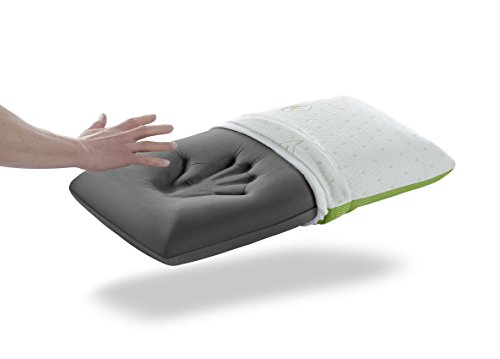 Living Sofa COLCHÓN VISCO GRAFENO Certificado con Almohada DE Regalo Aloe Vera VISCO GRAFENO 135 x 190 (Todas Las Medidas)