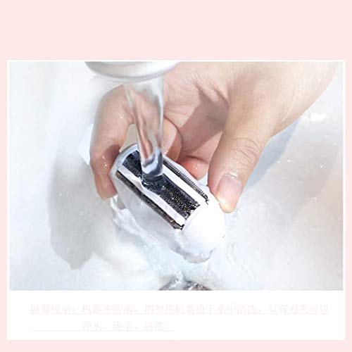 LKNJLL La eliminación del Pelo Avanzada Depiladora, for piernas, Axilas, Bikini y de la Cara, Cuidado de la Cara for Las Mujeres 3 en 1 Kit (Color : White)