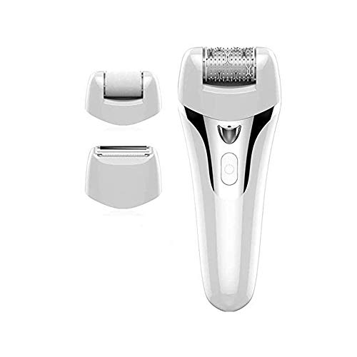 LKNJLL La eliminación del Pelo Avanzada Depiladora, for piernas, Axilas, Bikini y de la Cara, Cuidado de la Cara for Las Mujeres 3 en 1 Kit (Color : White)