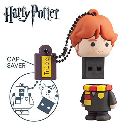 Llave USB 32 GB Ron Weasley - Memoria Flash Drive 2.0 Original Harry Potter, Tribe FD037703