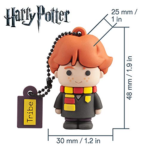 Llave USB 32 GB Ron Weasley - Memoria Flash Drive 2.0 Original Harry Potter, Tribe FD037703