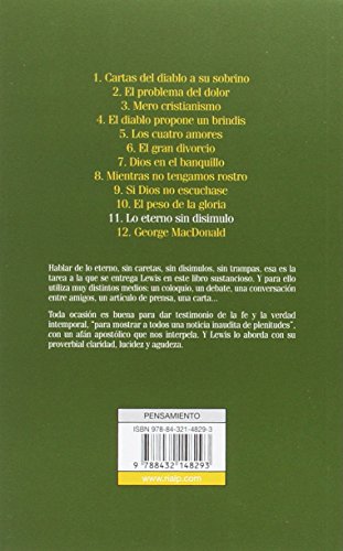 Lo eterno sin disimulo (Bibilioteca C. S. Lewis)