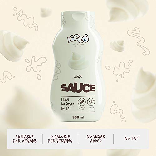 LOCCO - Salsa mayonesa sin azúcar baja en calorías