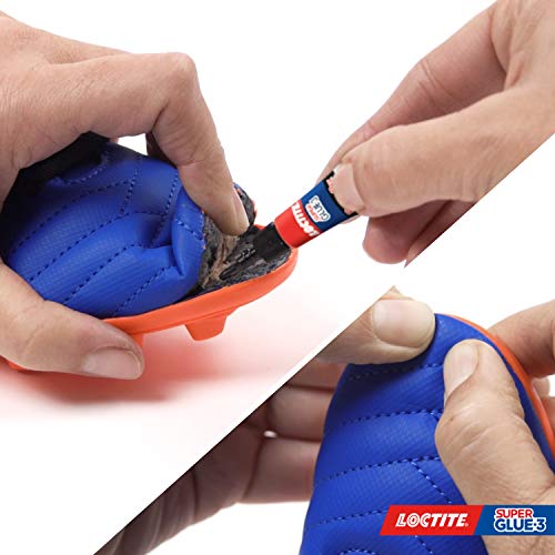 Loctite Super Glue-3 Power Flex, gel adhesivo flexible y resistente, pegamento instantáneo para superficies verticales, pegamento transparente extrafuerte, 1x3 g