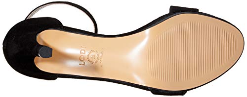 lodi IGOR-X, Sandalia con talón para Mujer, Negro, 39 EU