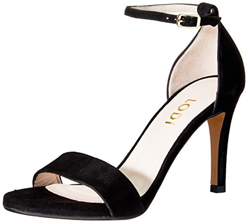 lodi IGOR-X, Sandalia con talón para Mujer, Negro, 39 EU