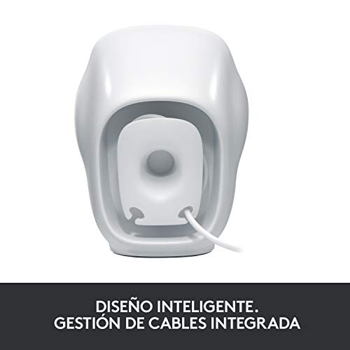 Logitech Z120 Sistema de Altavoces Compacto para PC, Entrada Audio 3.5 mm, USB, Controles Integrados, Distribución de Cable, USB alimentado, Ordenador/Smartphone/Tablet, Blanco/Negro