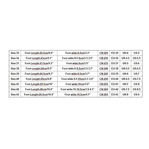 Logobeing Sandalias Mujer Verano 2019 Plataforma Cuña Flock Wedges Tobillo Alto Sandalias Al Aire Libre Punta Redonda Calzado Casual Zapatos Zapatillas (35, Negro #1)