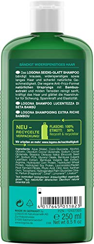Logona – 1003shacre – Cuidado y Belleza del anzuelo ( – Champú crema AU bambú – 250 ml