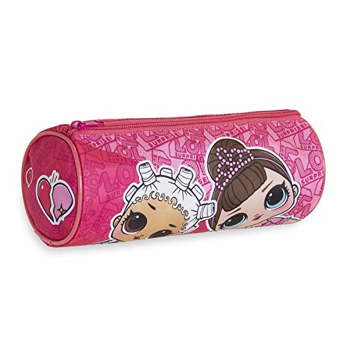 L.O.L. Surprise ! Estuches Escolares Para Niñas Con las Muñecas Lol Fancy y Fresh, Material Escolar Para Niños, Estuche En Color Rosa Para Colegio, Regalos Lol Surprise Para Niñas