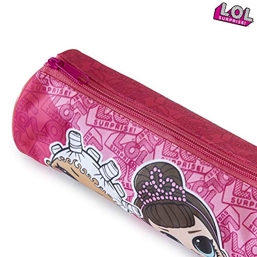 L.O.L. Surprise ! Estuches Escolares Para Niñas Con las Muñecas Lol Fancy y Fresh, Material Escolar Para Niños, Estuche En Color Rosa Para Colegio, Regalos Lol Surprise Para Niñas