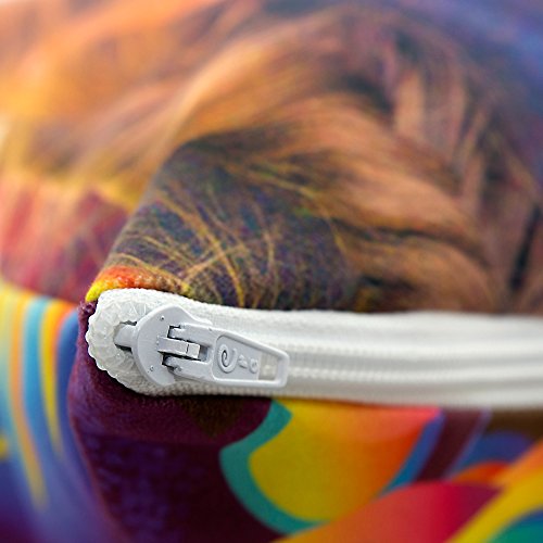 LolaPix Cojin Personalizado con Foto. Regalos Personalizados con Foto. Impresión Total por Las 2 Caras hasta la Costura. Cojin Microfibra Relleno Incluido. Varios Tamaños. 30x30cm