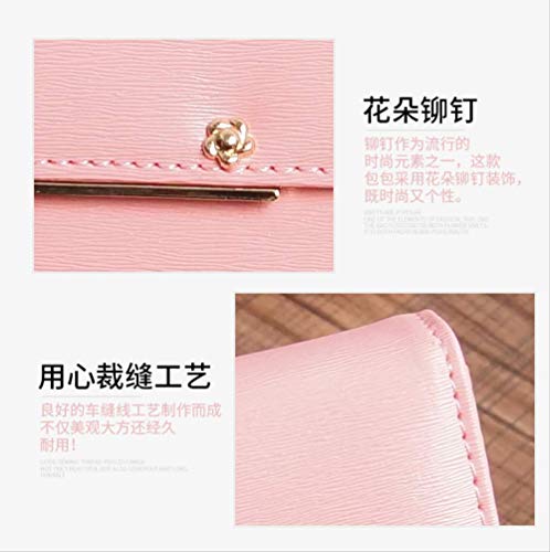 longer Protección RFID Hebilla De Billetera para Mujer Linda Billetera Multifunción Multifunción Billetera Larga De Gran Capacidad para Mujer