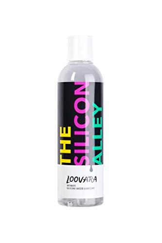 Loovara Silicon Alley – Lubricante de silicona de primera calidad | Viscosidad alta, suave | Perfecto para preservativos, juguetes sexuales y de masturbación, pH mejorado