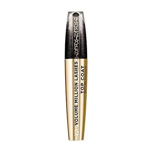 L’Oréal Paris Make-Up Designer LMU VML TopCoat Nu 01 Gold Glitter máscara de pestañas - Máscaras de pestañas (Oro, #151516, 21 mm, 21 mm, 120 mm, 27 g)