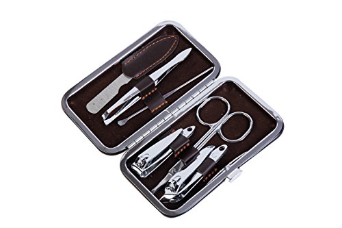 Lote de 12 Set de Manicura"Retro" - Estuches Set Manicura para Detalles Bodas, Recuerdos Originales Para Eventos Comuniones, Cumpleaños y Bautizos