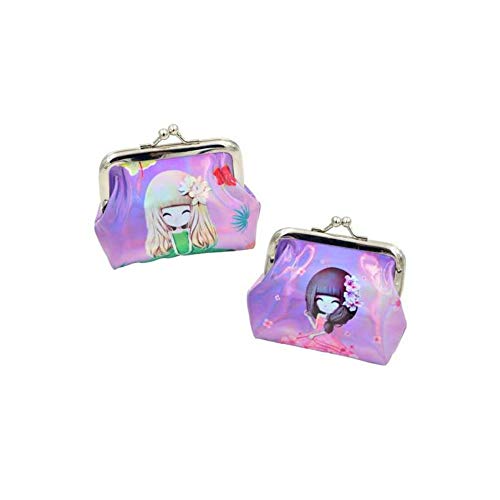 Lote de 18 Elegantes Monederos Decorativos"Chicas" Surtidos. Carteras. Recuerdos y Complementos. Regalos Originales.Detalles de Bodas, Comuniones, Bautizos, Cumpleaños. CC.