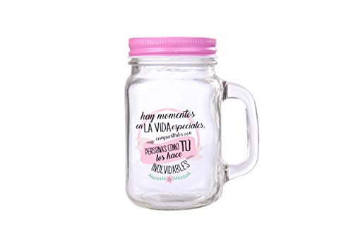 Lote de 20 Jarras de Cristal con Caña Frases"MOMENTOS ESPECIALES" Jarras, Tazas para Detalles, regalos y recuerdos de Bodas, Bautizos, Comuniones y Cumpleaños