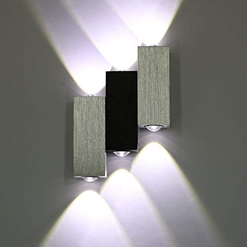 Louvra Apliques de Pared 6W Iluminació, Blanco Frío