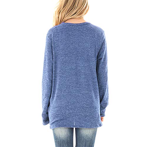 Lover-Beauty Camisa Mujer Casual Suelto Manga Corta Vestido Blusa Plus Top Ropa Negro de Vestir Negro