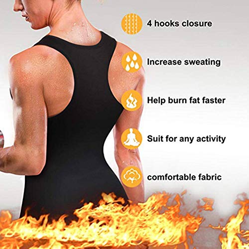 LPGYR Cinturón Adelgazante Pérdida de Peso para Mujer Sauna de Neopreno, Sudor, Cintura, Entrenador, corsé, Camiseta sin Mangas, Chaleco Deportivo, Entrenamiento, Adelgazamiento, Faja Corporal