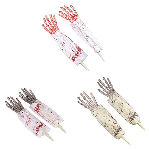 LQH Clips de Halloween Manos de Esqueleto óseo Pelo Clip Garras del Pelo del cráneo de la Mano de la Horquilla (Size : 2)