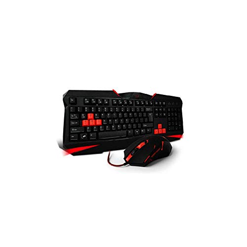 LQH Teclado inalámbrico, Teclado inalámbrico y ratón, Teclado inalámbrico de Juegos, Teclado inalámbrico Combo de ratón, Diseño Delgado, Ligero y Ultra Thin Teclado inalámbrico