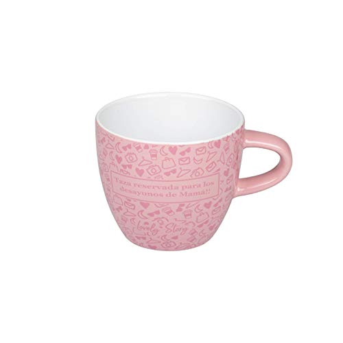 LS LOVELY STORY REGALA HISTORIAS BONITAS Tazas con Mensaje - MAMÁ Y PAPÁ Power - Pack DE 2 Tazas DE CAFÉ -