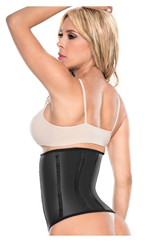 LT.ROSE Faja Deportiva 1020 Corsé Mujer Fajas Colombianas Negro S