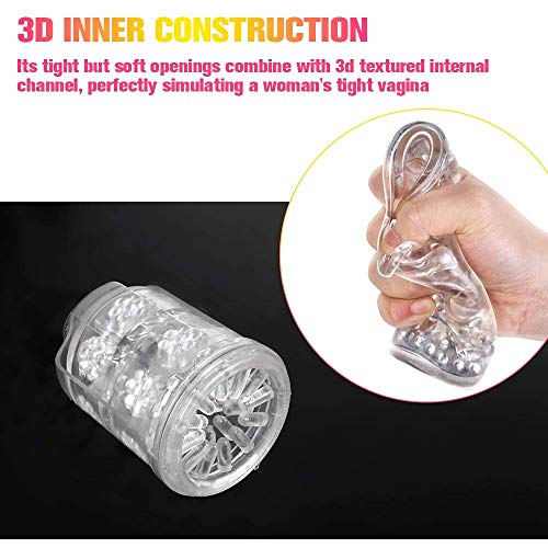 LucaSng Māştừrbádør Ṁäșcûlīno con Rotación y Empuje Aûtomático Māştừrbádør Hőmbrę Electrico Vībrạdóres para Hőmbręs Vágǐna 3D Rèalīsta con 10 Modos de Masaje Jųġuęte Sęxừàl para Hőmbrę