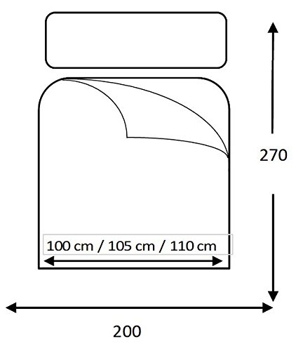 Lucena Cantos - Edredón Nórdico Bicolor, Fibra 400 gr, (Rojo/Negro, Cama 105, 200x270 cm)