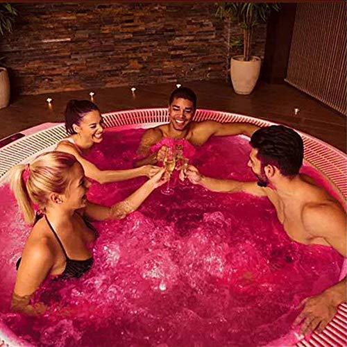 Luces Sumergibles,4PCS Piscina Luz LED Impermeable,Control Remoto Bajo El Agua Luz para Decoración Acuario,Estanque,Bodas,Fiesta Jardín Etc,Decoloración Colorida,Luces Decorativas