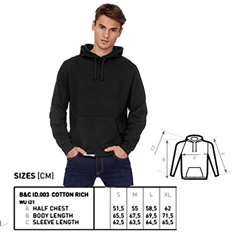 LuckyTshirt nunca tarde para empezar porque Life`s Starting Over T Sudadera con capucha de entrenamiento Gris gris L