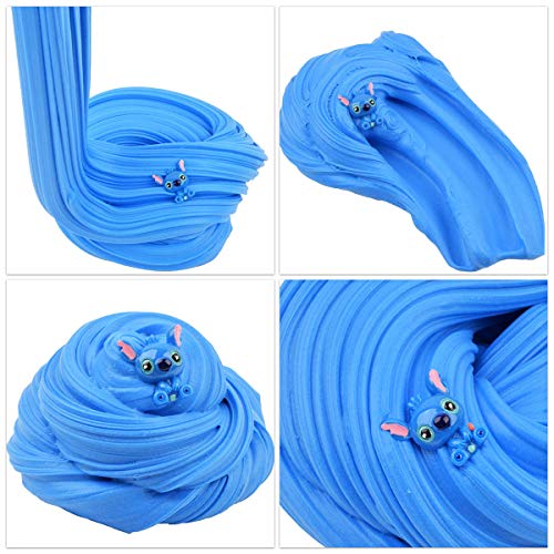 Luclay Fluffy Slime Putty Slime, 4 Paquetes Kit de Limo de Mantequilla Suave Juguetes para aliviar el estrés para niños Adolescentes Adultos para aliviar el estrés, Ejercicios de Manos y Dedos