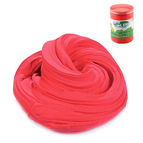 Luclay Hornada del Horno DIY Arcilla Colorida Suave Seguro y no tóxico moldeo Artesanal Conjunto Fluffy Floam Slime