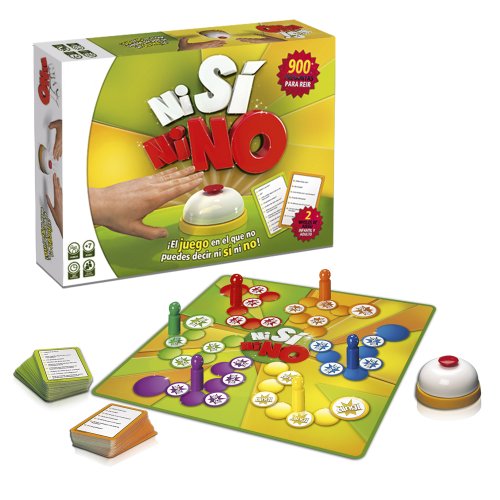 Lúdilo-678401 Ni si ni no (lúdico) juego de mesa para niños, multicolor, 32.5 x 25.7 x 6.1 (678401)