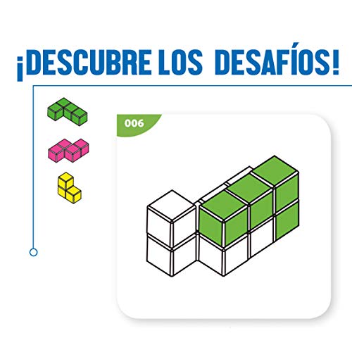 Lúdilo infantiles, niños, Puzzles 3D, Juegos magnéticos de viaje, Juguetes educativos, multicolor (CUBIMAGes un increíble rompecabezas ma) , color/modelo surtido