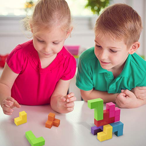 Lúdilo infantiles, niños, Puzzles 3D, Juegos magnéticos de viaje, Juguetes educativos, multicolor (CUBIMAGes un increíble rompecabezas ma) , color/modelo surtido