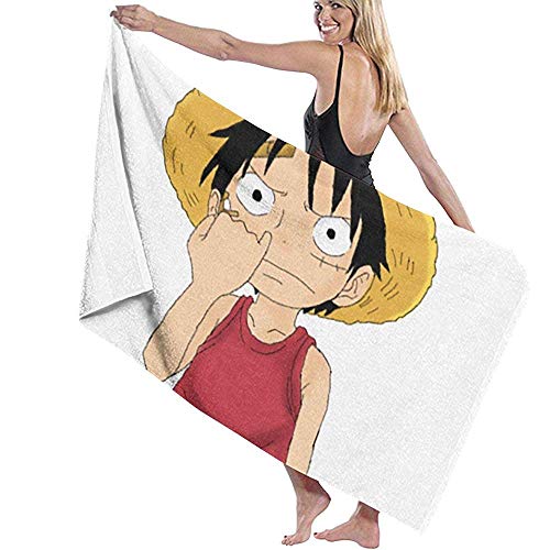 Luffy Hemmmm Absorbente Suave y Ligero para baño Swimming Piscina Yoga Pilates Manta de Picnic Toallas de Microfibra 80cm * 130cm