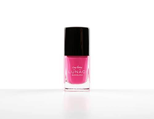 LUNACI Barcelona Laca de Uñas, Esmalte de Uñas Resplandecer Secado Ultra Rápido, Larga Duración, Sin Tolueno, Color: Rosa Magenta, 13ml - (Tono: 28 / Magenta Pink)