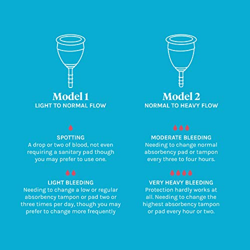 Lunette Copa menstrual reutilizable - Rosa - Modelo 2 para flujo medio o abundante - Edición Especial