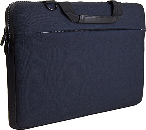 Luxburg® - Bolso acolchado con bandolera para ordenador portátil, bolsa de hombro multifuncional 15,6 pouces familia divertida