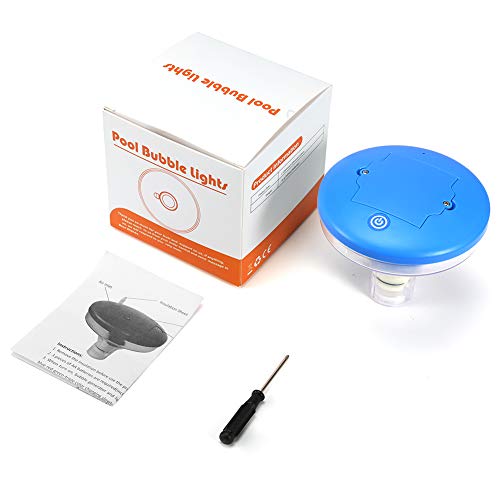 Luz Piscina, ZOTO Luz de Baño LED Impermeable, Luz de Piscina LED Flotante Colorida con Luces LED Que Cambian de Color para Baños, Estanques, Fiesta en Piscinas