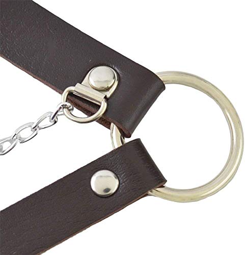 LXDDJXL Collares largos Lariat Collar de cintura Cadena de lencería de moda corsé punk corset cadena de cuerpo de discoteca sexy cadena de cuerpo Beach Charm Chain Bar (color: marrón)