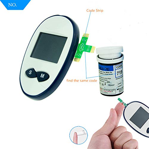 LXLQQ AutomáTico Prueba De Diabetes, Gatos Glucometro Veterinari,Monitor De AzúCar para Mascotas Producto